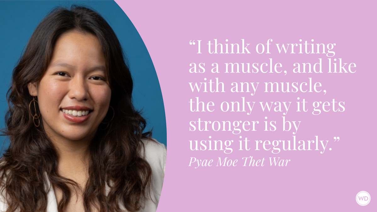Pyae Moe Thet War: Don’t Wait for Inspiration
